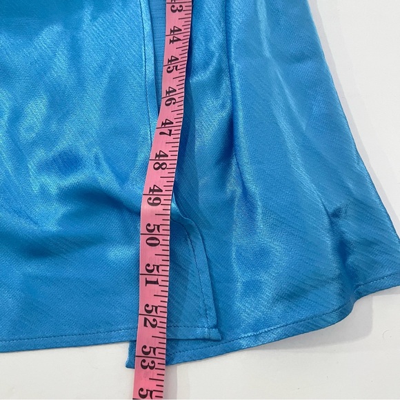 Bec And Bridge Frederick Asymmetrical Midi Dress Blue Size:6 - Picture 5 of 9